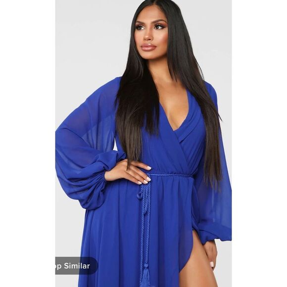 Fashion Nova Your Highness Maxi Dress NWT - Picture 3 of 12